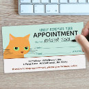 Search for funny cat business cards Veterinarian