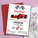 Search for sports car birthday invitations Start your engines