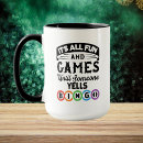 Search for funny bingo mugs Gambling