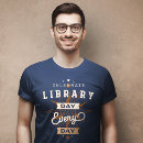 Search for library tshirts Books