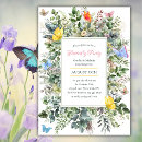 Search for watercolor butterfly invitations Girly