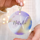 Search for violet christmas tree decorations Gold