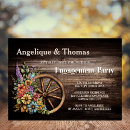 Search for rustic wood engagement party invitations Vintage