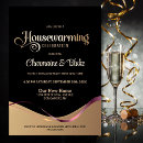 Search for black gold housewarming invitations New home