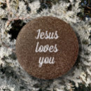 Search for love badges Jesus loves you