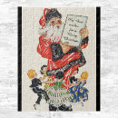 Search for vintage santa claus puzzles Antique
