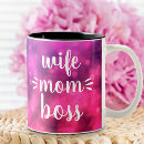 Search for sassy mom mugs Script typography