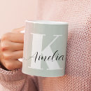 Search for script letter mugs Simple