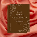 Search for golden wedding invitations Sophisticated