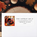 Search for elegant thanksgiving return address labels Watercolor