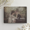 Search for photo wedding guest books Monogrammed