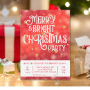 Search for star christmas invitations Red