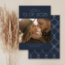 Search for navy wedding save the dates Typography