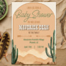 Search for cactus baby shower invitations Wild west