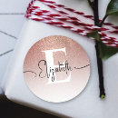 Search for glitter monogram stickers Sweet 16