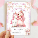 Search for unicorn 5th birthday invitations Floral