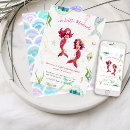 Search for vintage mermaid invitations Glitter