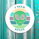 Search for funny alien stickers Ufo
