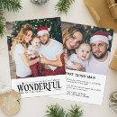 Search for 2 photo christmas cards Happy holiday
