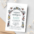 Search for wildflower baby shower invitations Garden party