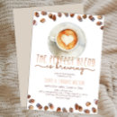 Search for the perfect blend invitations Typography
