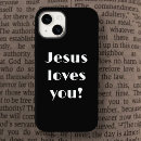 Search for jesus loves you iphone cases Faith