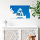 Search for dome canvas prints Oia