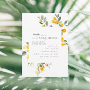 Search for yellow bridal shower invitations Modern