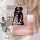 Search for pink save the dates Engagement