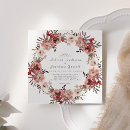 Search for affordable square wedding invitations Botanical