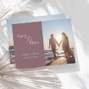 Search for purple save the date postcards Minimalist