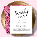 Search for hot pink and black birthday invitations Glitter gold