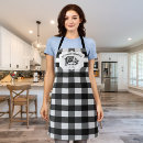 Search for farm aprons Black and white