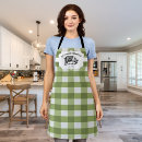 Search for green plaid aprons Farmhouse