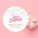 Search for happy birthday celebrations stickers For kids