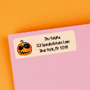 Search for cute pumpkin return address labels Modern