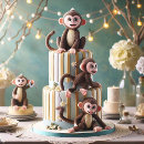 Search for monkeys birthday invitations Whimsical