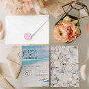 Search for ocean water wedding invitations Tropical