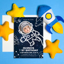 Search for astronaut birthday invitations Two the moon