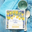 Search for blue lemon napkins Little cutie