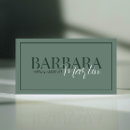 Search for virtual assistant business cards Simple