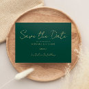 Search for emerald wedding save the dates Script