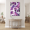 Search for purple canvas prints Modern
