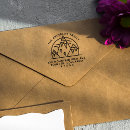 Search for line drawing rubber stamps Return address