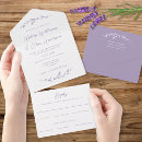 Search for rustic lavender wedding invitations Floral