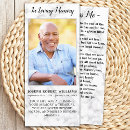 Search for laminated memorial sympathy cards Funeral