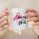 Search for flock mugs Flamingos