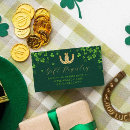 Search for elegant st patricks day invitations Lucky in love