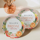 Search for citrus plates Bridal shower