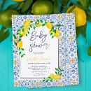 Search for lemon baby shower invitations Coastal summer party